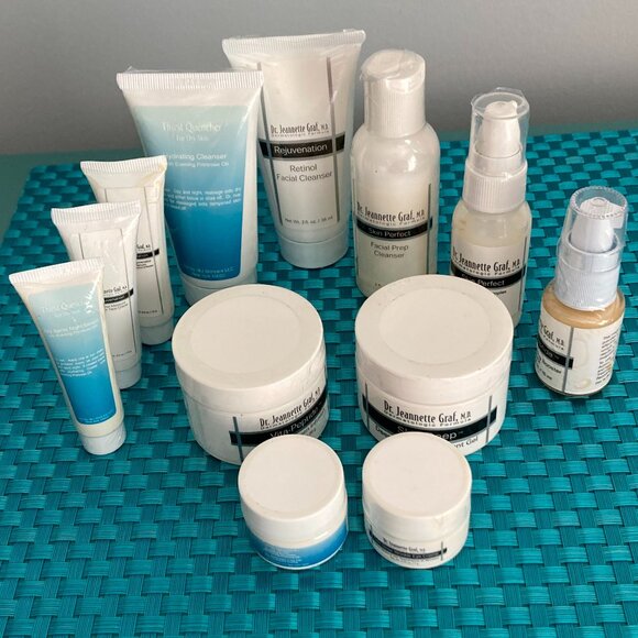 Dr. Jeannette Graf Dermatologic NOS Skin Care Items 12 Pc. Bundle - Picture 1 of 9